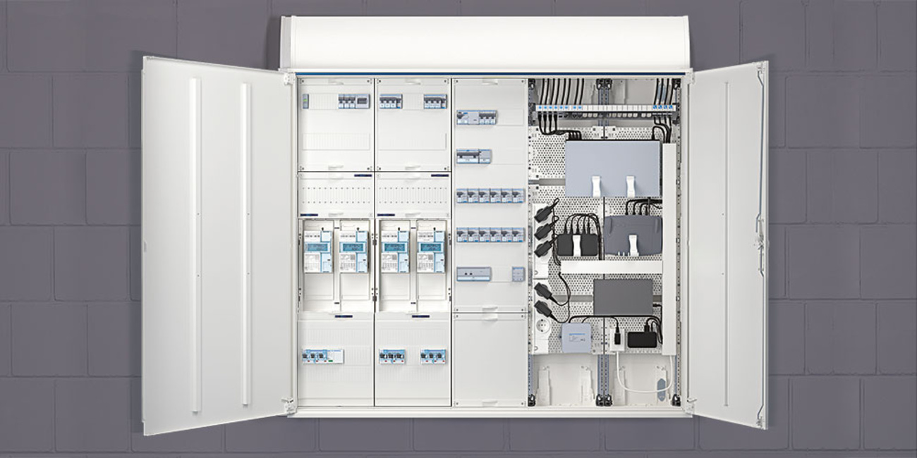 Technikzentrale bei AMH Elektrotechnik Meisterbetrieb e.K. in Reichertshofen