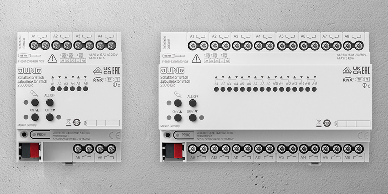 KNX Schalt- und Jalousieaktoren bei AMH Elektrotechnik Meisterbetrieb e.K. in Reichertshofen