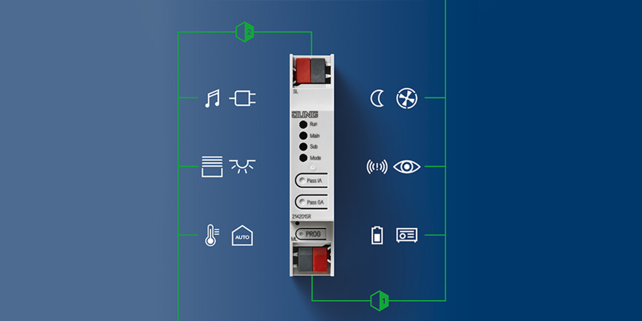 KNX Bereichs- und Linienkoppler bei AMH Elektrotechnik Meisterbetrieb e.K. in Reichertshofen