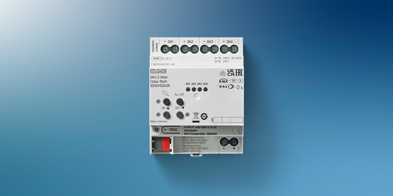 KNX DALI 2 Gateway Colour bei AMH Elektrotechnik Meisterbetrieb e.K. in Reichertshofen